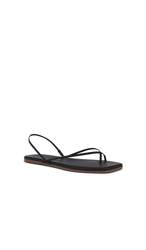 Tkees Square Toe Millie Sandal In 黑貂