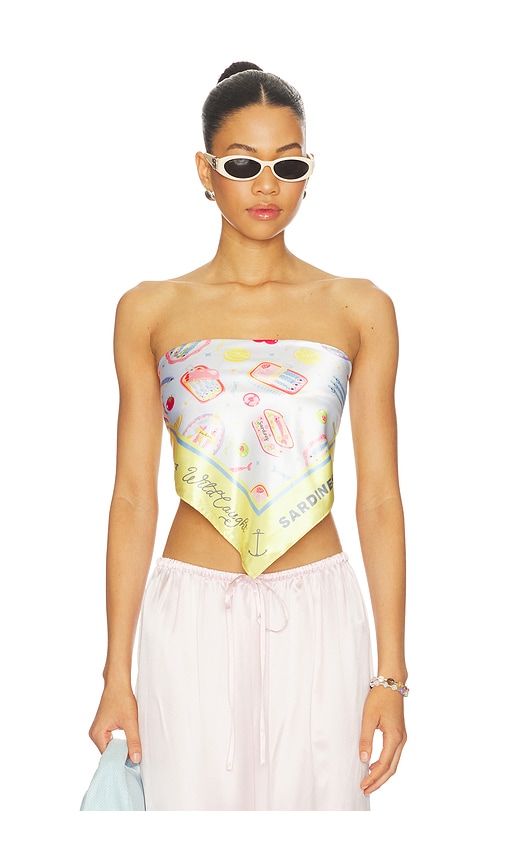 The Laundry Room Wild Caught Sardines Silky Bandana