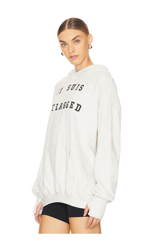 Shop The Laundry Room Jet Lagged Hideout Hoodie In Heather