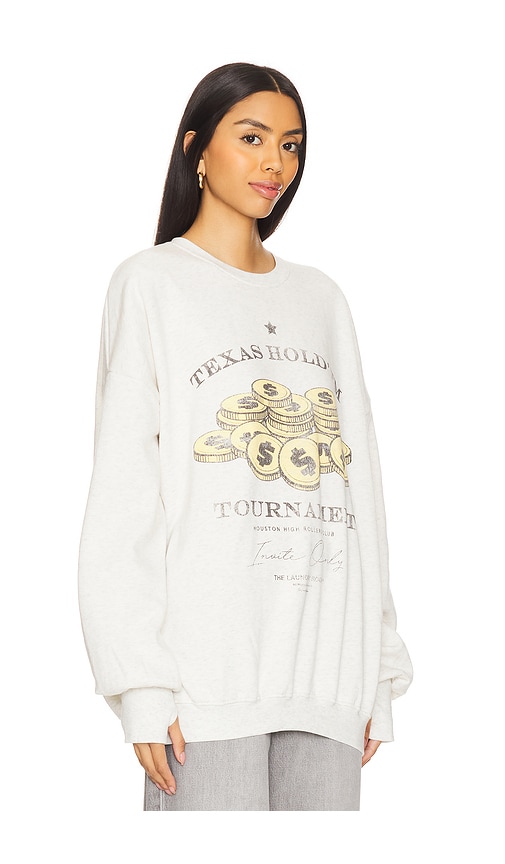 The Laundry Room Texas Hold 'em Jumper In Light Grey