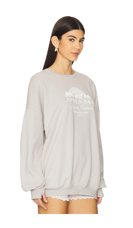 The Laundry Room Apres Ski Colorado Sweatshirt In Star Dust