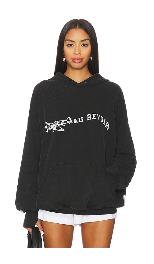 The Laundry Room Au Revoir Hideout Hoodie In Black