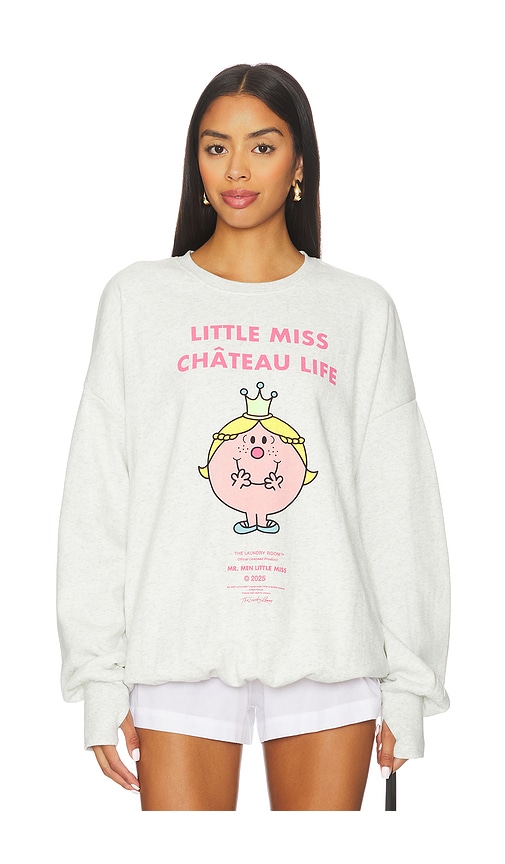 The Laundry Room Little Miss Chateau Life Sweatshirt In White