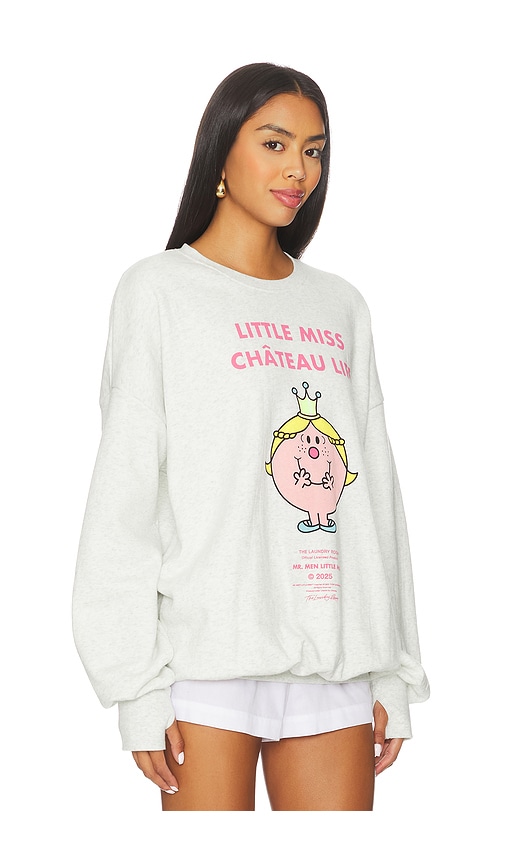The Laundry Room Little Miss Chateau Life Sweatshirt In White