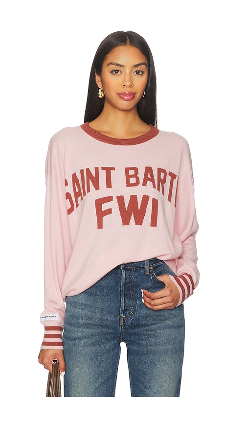 The Laundry Room Saint Barth Fwi Sweater In Pink