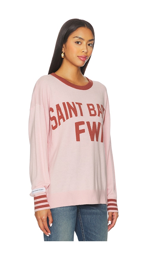 The Laundry Room Saint Barth Fwi Sweater In Pink