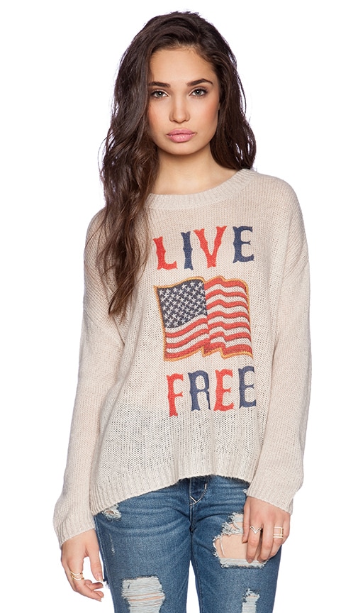Live Free Beach Bum Sweater