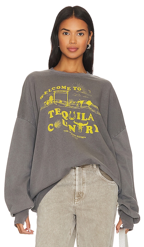 The Laundry Room Tequila Country Jumper In Charcoal