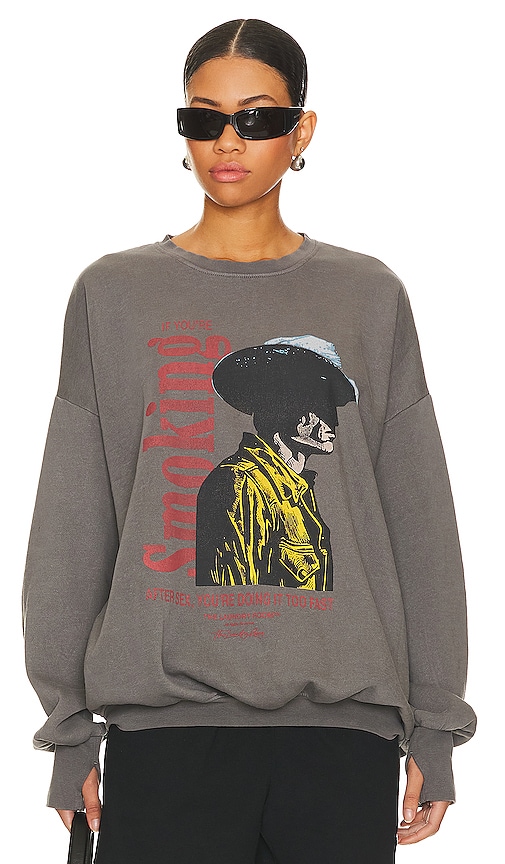 The Laundry Room Smoking Jumper In Charcoal