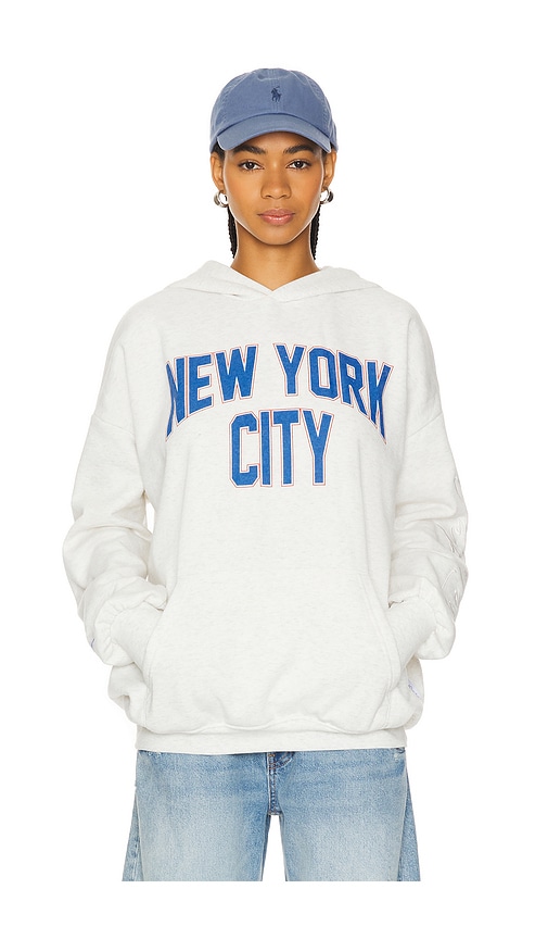 Shop The Laundry Room New York City Fan Hideout Hoodie In Heather