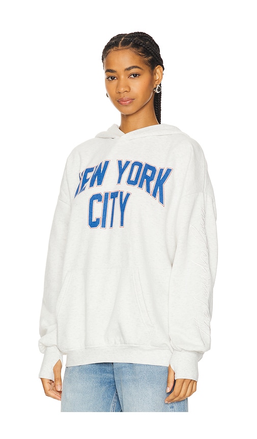 Shop The Laundry Room New York City Fan Hideout Hoodie In Heather