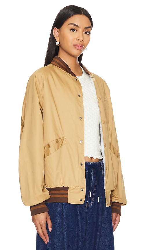 Shop The Laundry Room Coors Original Ghost Stadium Jacket In Camel Gold