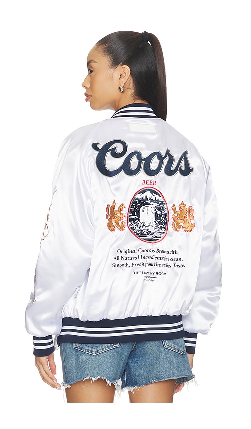 The Laundry Room Coors Original 40oz Stadium Jacket Smu en Metallic Silver white grey Taille XL Also en S XS M L 192 €