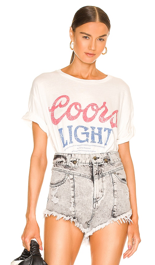 The Laundry Room Coors Light 1980 Tee in White REVOLVE
