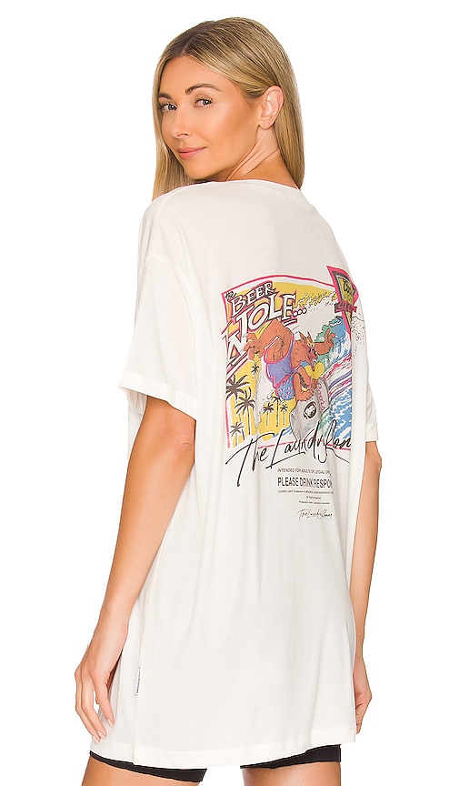 The Laundry Room Coors Beerabunga Oversized Tee in White | REVOLVE