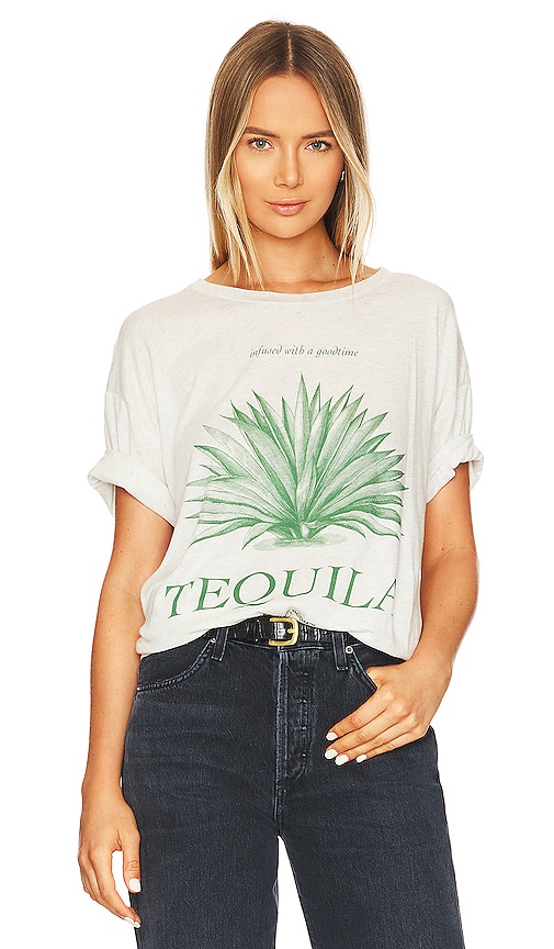 The Laundry Room Infused Goodtime Oversized Tee in Pebble Heather