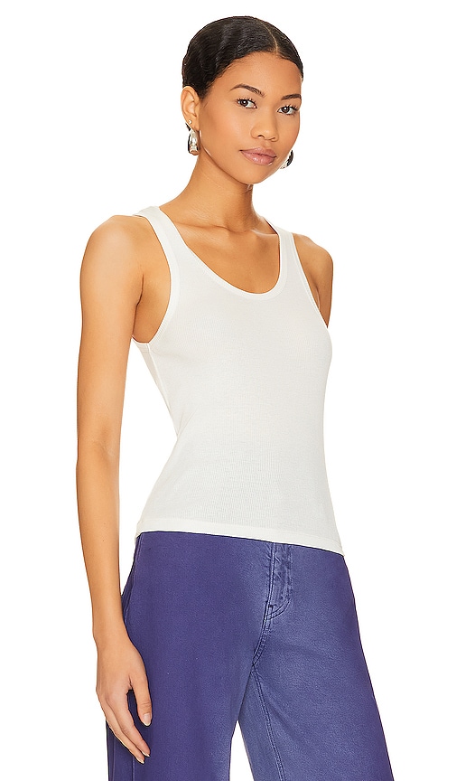 Shop The Laundry Room Rib Tank In White