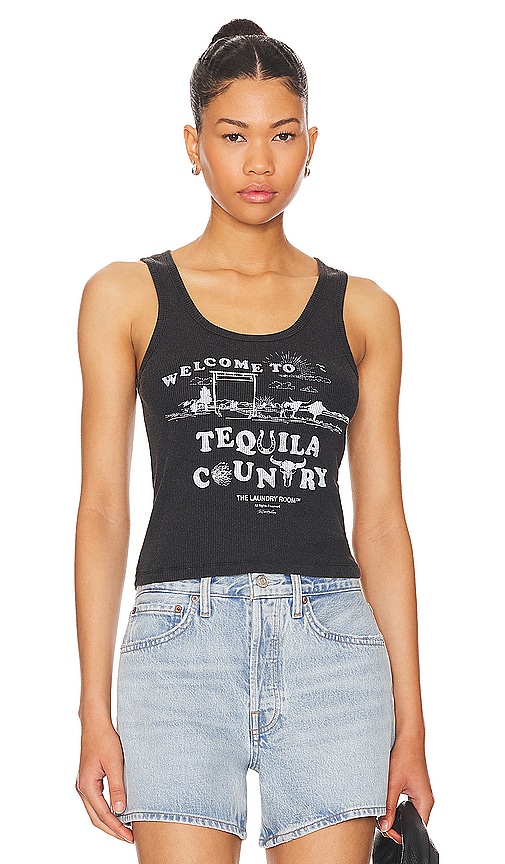 Shop The Laundry Room Tequila Country Tank In 黑雪色