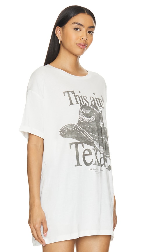 Shop The Laundry Room This Ain't Texas Oversized Tee In White