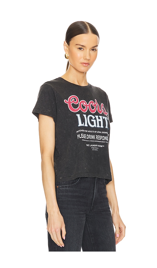 Shop The Laundry Room Coors Light 1994 Perfect Tee In Black Snow