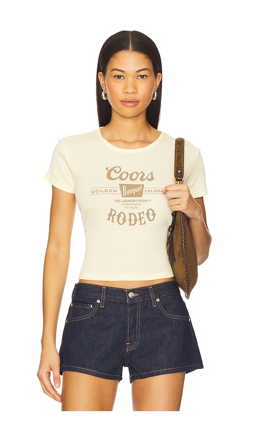 The Laundry Room Coors Banquet Rodeo Stamp Baby Tee