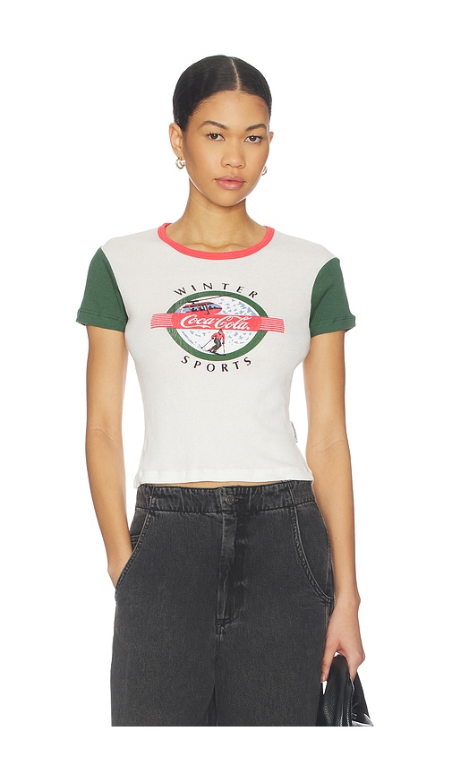 The Laundry Room Coca Cola Winter Sports Baby Tee