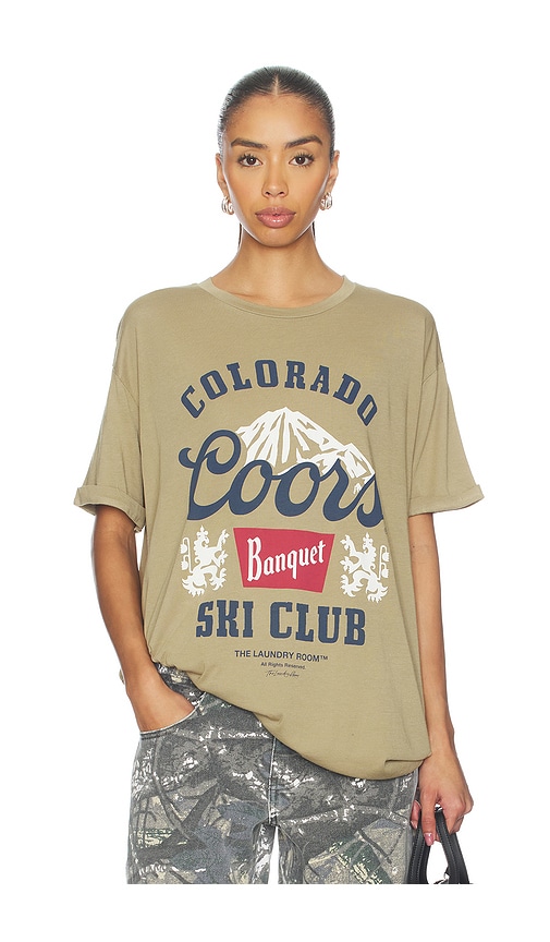 The Laundry Room Coors Colorado Ski Club Oversized Tee