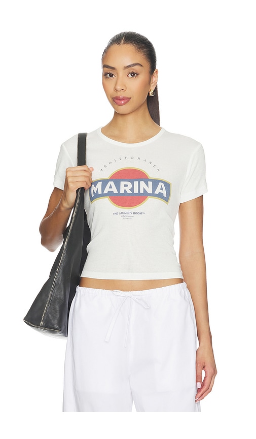 The Laundry Room Mediterranean Marina Baby Tee