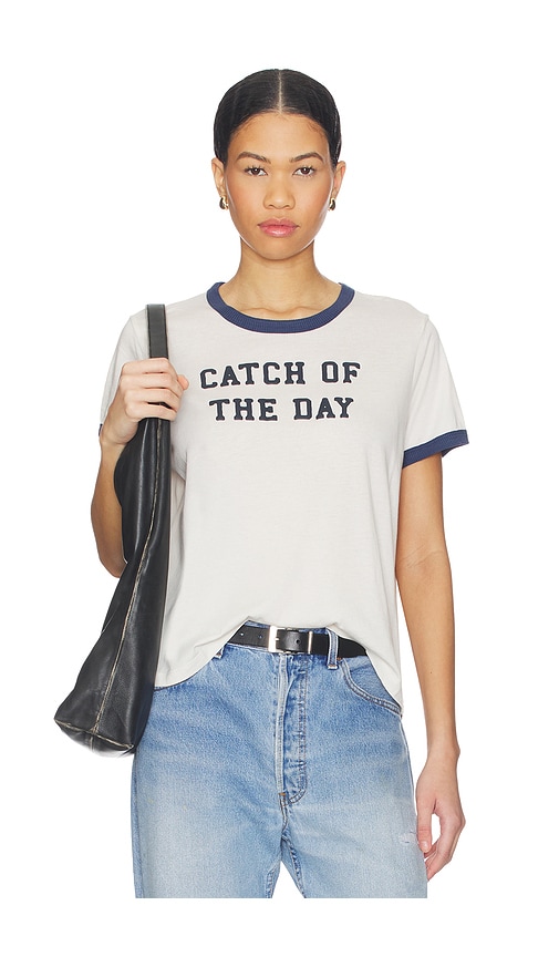The Laundry Room Catch Of The Day Ringer Tee