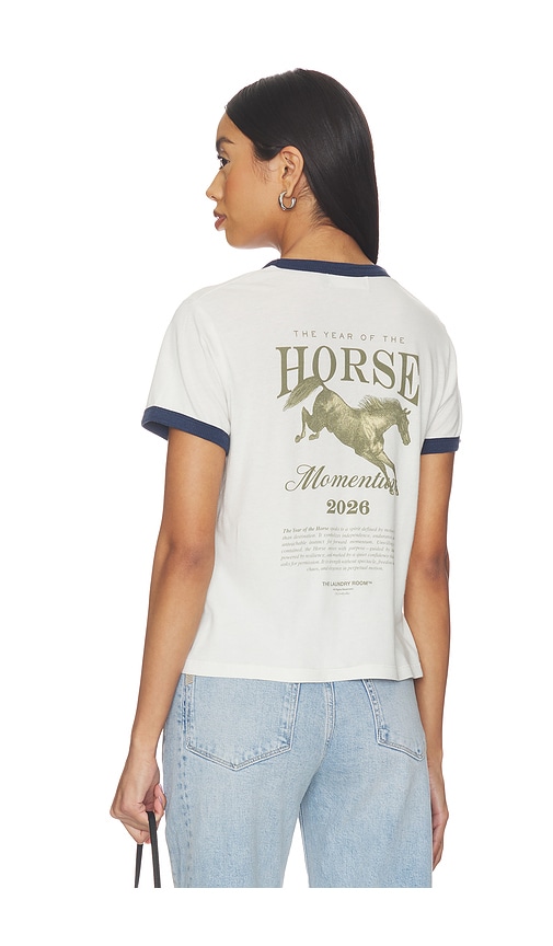The Laundry Room Year Of The Horse Perfect Ringer Tee