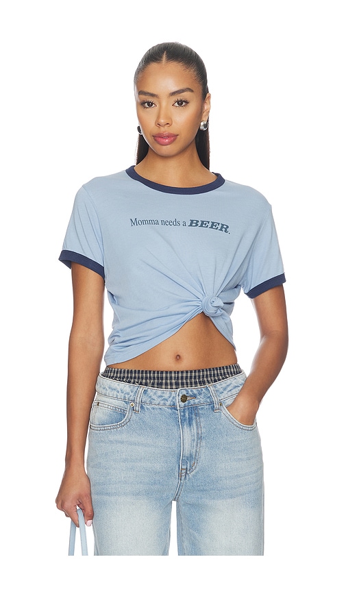 The Laundry Room Momma Needs A Beer Perfect Ringer Tee