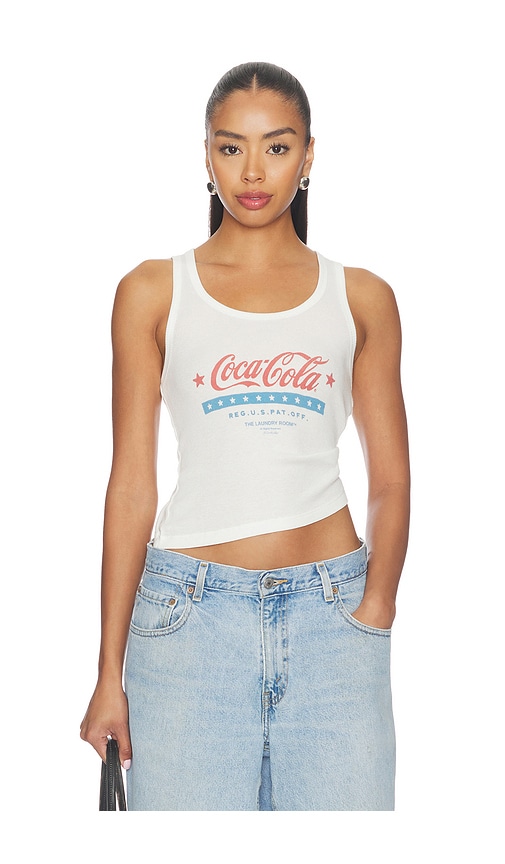 The Laundry Room All American Coca Cola Rib Tank