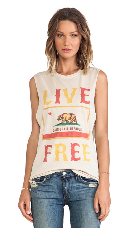 Live Free Muscle Tee