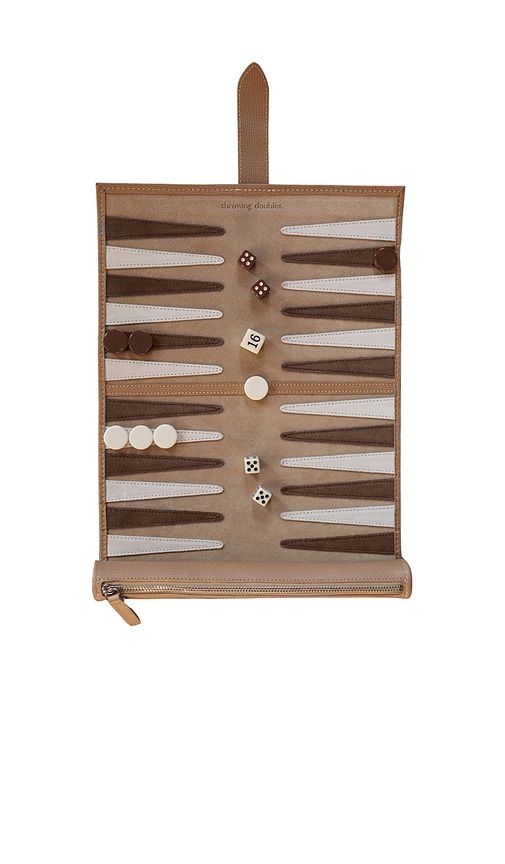 Throwing Doubles Byron Travel Backgammon Board