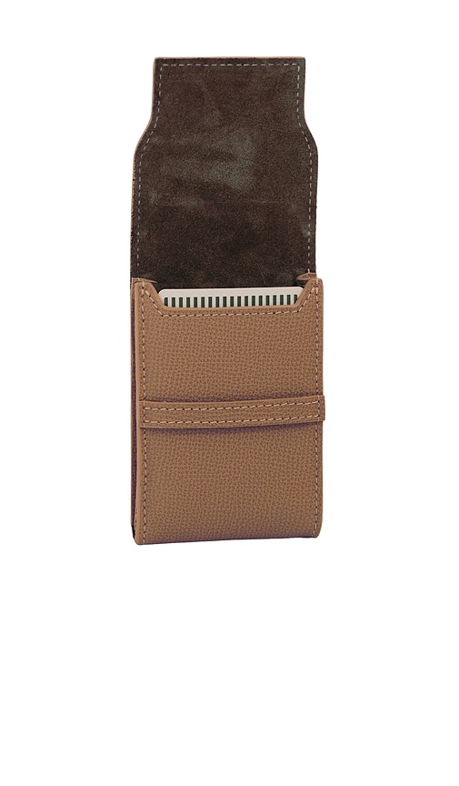 Throwing Doubles Leather Playing Card Set