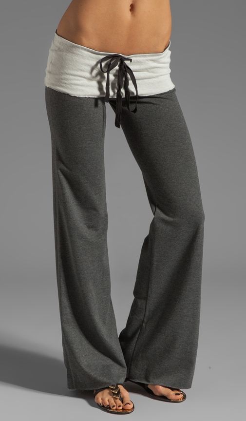 French Terry Wide Leg Pant