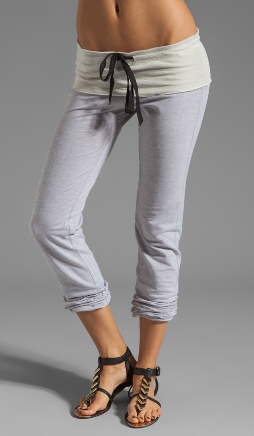 French Terry Elastic Bottom Pant