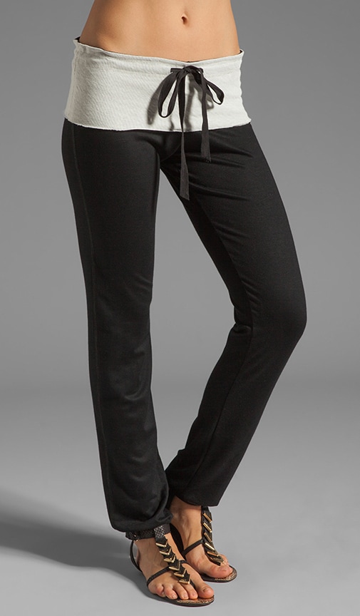 French Terry Elastic Bottom Pant