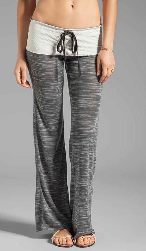 Wide Leg Space Dye Pant