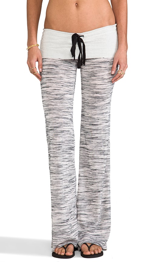 Wide Leg Space Dyed Knit Pants