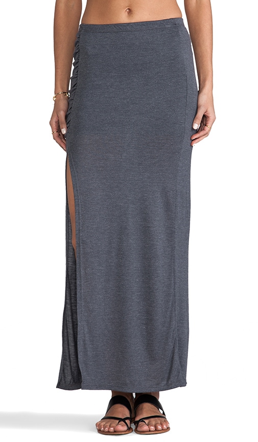 High Slit Maxi Skirt