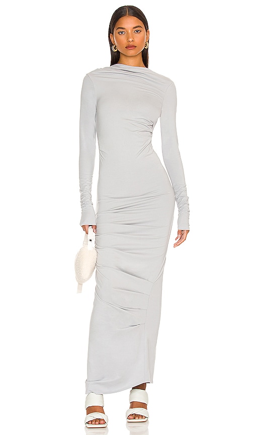 The Line by K Asher Dress in Silver | REVOLVE The Line by K Asher Dress in Silver | REVOLVE