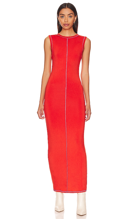 The Line by K Inez Dress in Persimmon