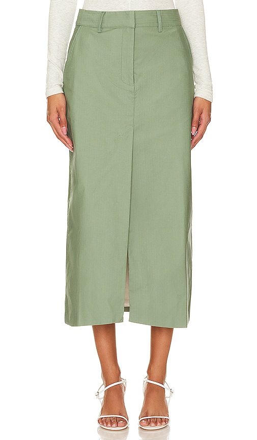 The Line By K Isabeau Maxi Skirt In Green
