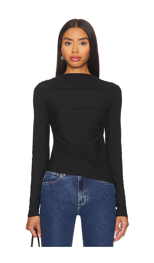 Shop The Line By K Selma Longsleeve Top In Black