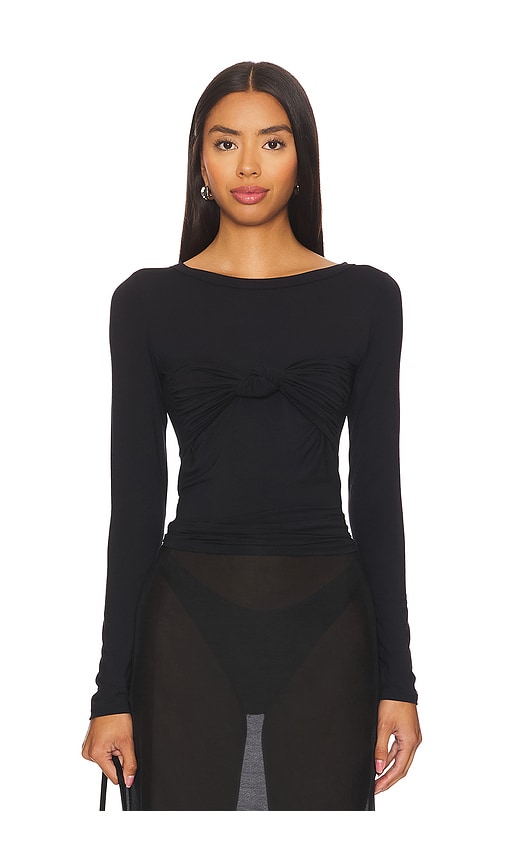 Shop The Line By K Zoe Top In Black