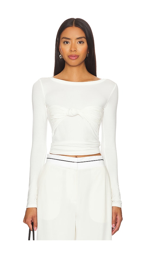 Shop The Line By K Zoe Top In Cream