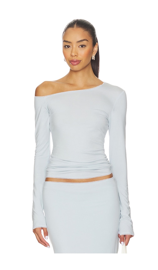 The Line By K Adrira Top In White