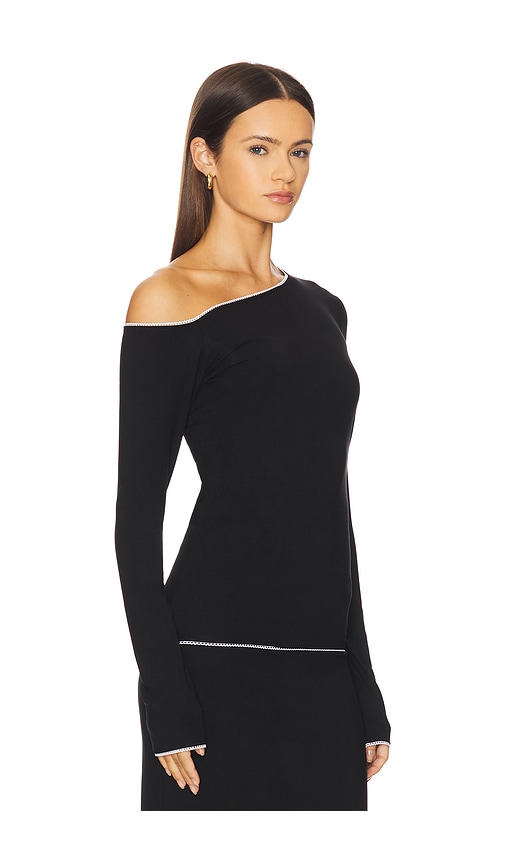 The Line By K Adrira Top In Black