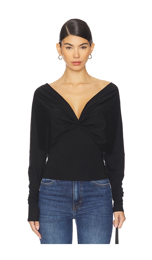 The Line By K Selvie Top In Black